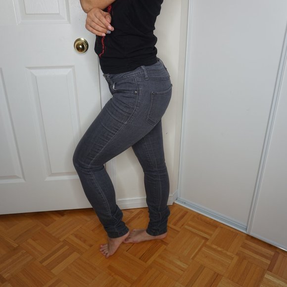 Grey F21 Jeans - Picture 2 of 4